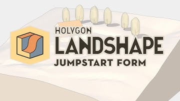 Jumpstart Form — Create New Terrain in Landshape