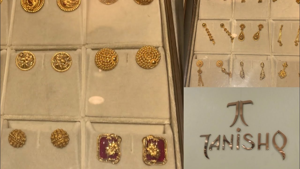 Drop Dangle Tanishq Gold Earrings - Temu