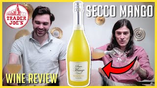 CHEAP TRADER JOE'S WINE | Secco Mango Mangocini - Honest Review