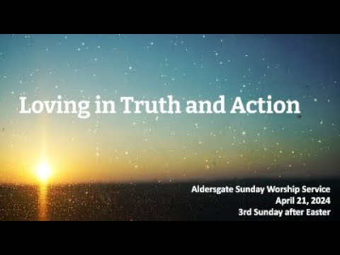 Sunday Worship, 04.21.2024