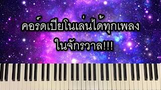 คอร์ดเปียโนพื้นฐาน สำหรับมือใหม่ (เล่นได้ทุกเพลงในจักรวาล) | พื้นฐานเปียโน