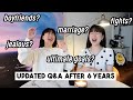 Birthday Special🎂: Updated Q&amp;A After 6 Years (boyfriends? marriage? fights?) | Q2HAN