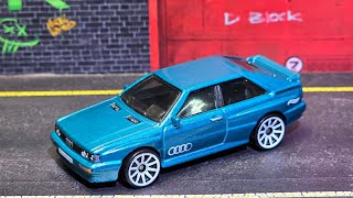 '87 Audi Quattro - Hotwheels - Unboxing.