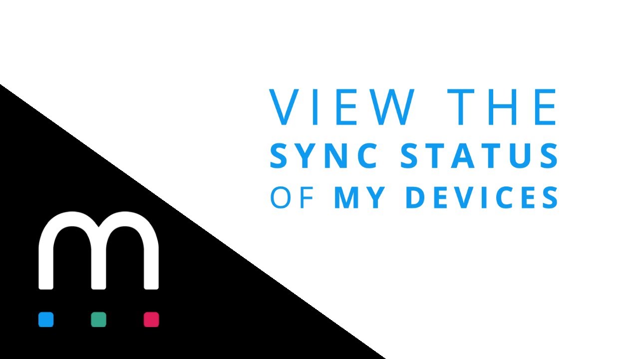 View the Sync Status of My Devices in Mylio Photos YouTube