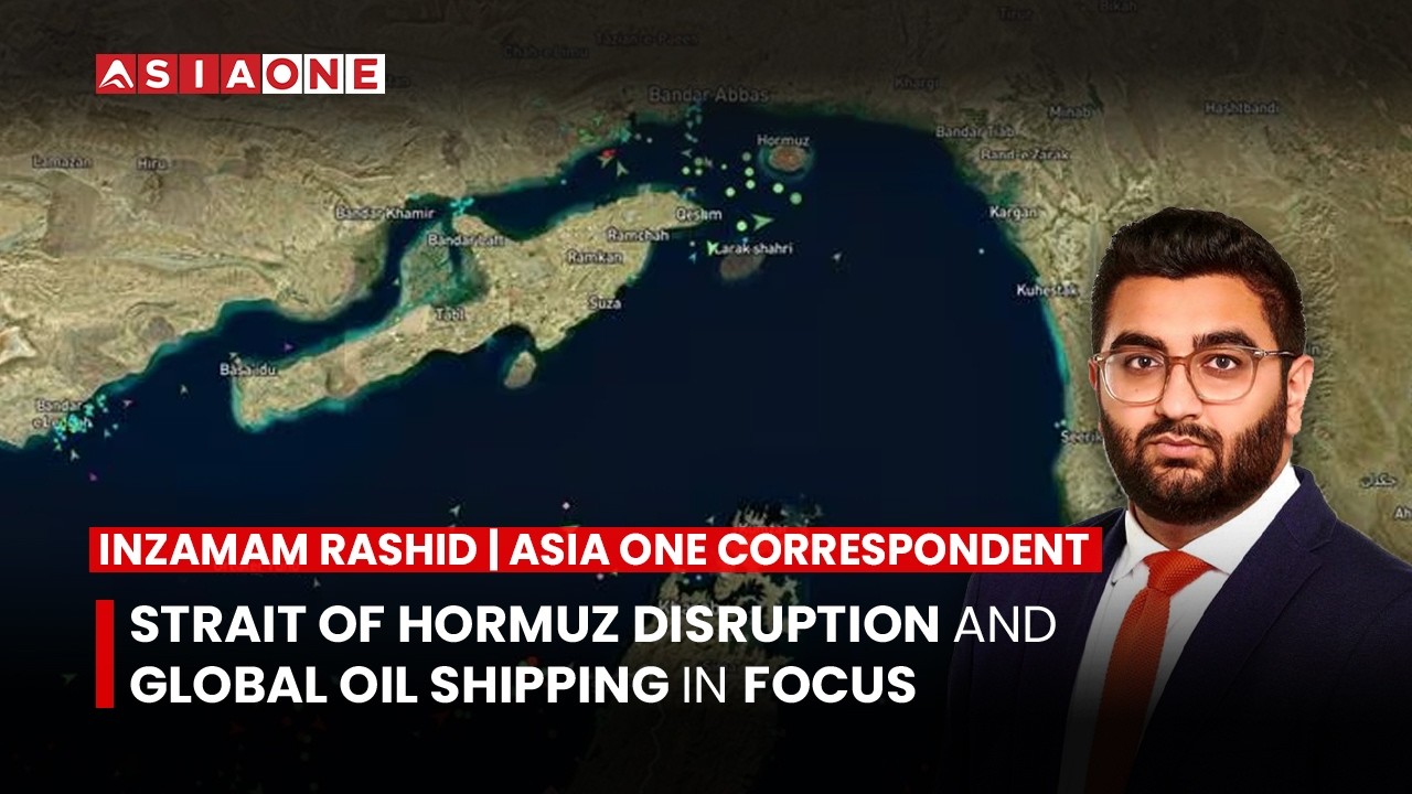 Strait of Hormuz Disruption and Global Oil Shipping in Focus | Inzamam Rashid Explains|AsiaOne News