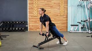 Prone Incline Dumbbell Face Pull