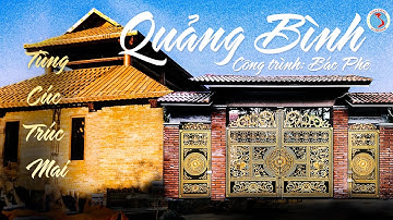 Công trình cổng nhôm đúc tại Quảng Bình | Mẫu cổng Tùng Cúc Trúc Mai 2024 #congnhomduc #nhadep