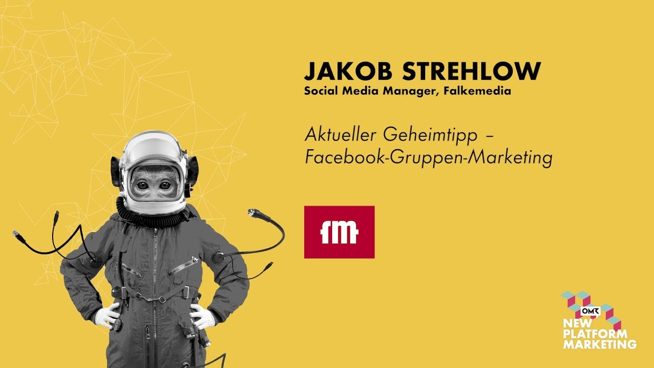 Update Jakob Strehlow, Social Media Manager, Falkemedia | NPM17