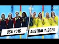 2016 USA 🆚 2020 Australia - 4×100m medley relay