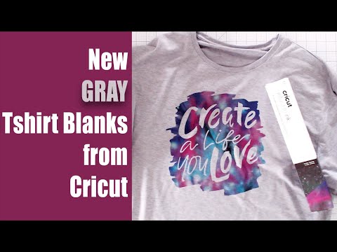 Infusible Ink Cricut Gray Shirt - Crafting in the Rain