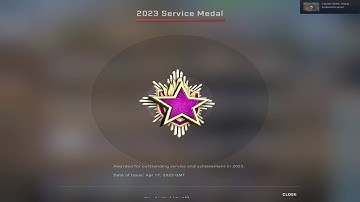 GETTING 2023 SERVICE MEDAL (TIER 5)