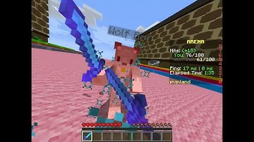 Fighting Hard Bot on PVP Land