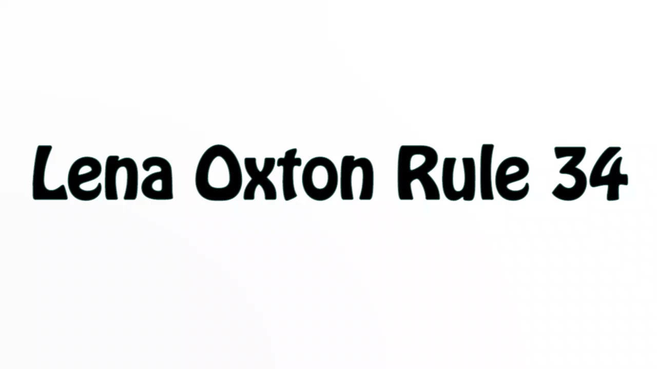 Learn How To Pronounce Lena Oxton Rule 34