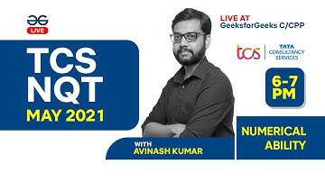 TCS NQT Aptitude Questions and Answers (Numerical Ability Questions) 2021.