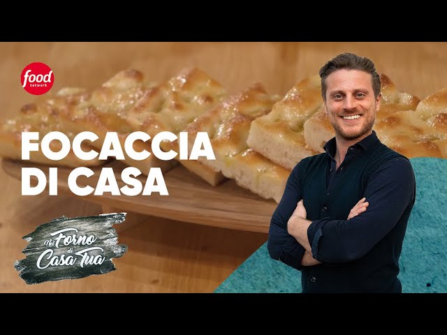 NEL FORNO DI CASA TUA  Fulvio Marino prepara la Pagnotta Rustica e la  Focaccia! 