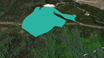 3D Visualization of Lake Cethana, Tasmania.
