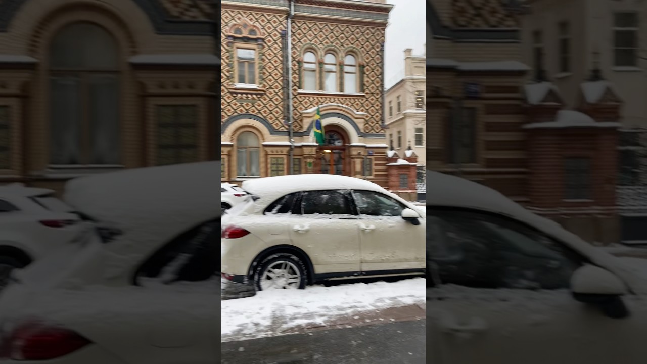 одно из самых красивых задний 🏛️в Москве| консульство 📍Бразилии 🇧🇷 