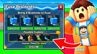 Jag Gör Min DYRASTE FUSE NÅGONSIN i Roblox Steal A Brainrot