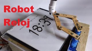 Robot Reloj, como se Programa y Calibra (Tutorial)