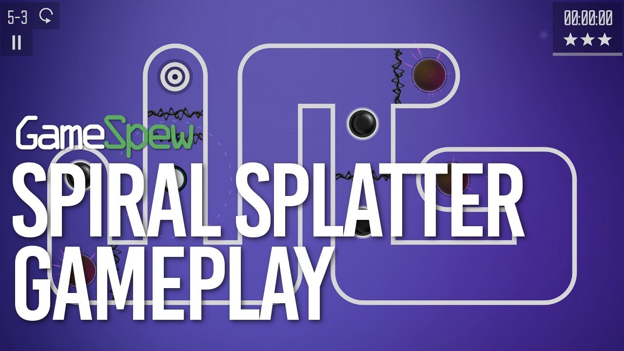 Spiral Splatter Gameplay