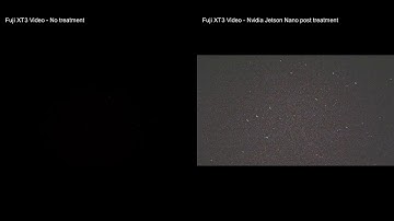Deepsky realtime video with Fuji XT3 : Nvidia Jetson Nano post treatment improvements