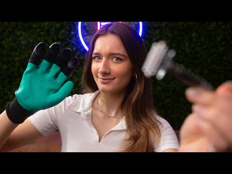 Doing Your Makeup With The Wrong Items! - ASMR