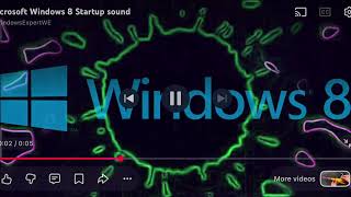 Microsoft Windows 8 Startup sound + Klasky Csupo (Widescreen) (Kinemaster Version) On AI Voice