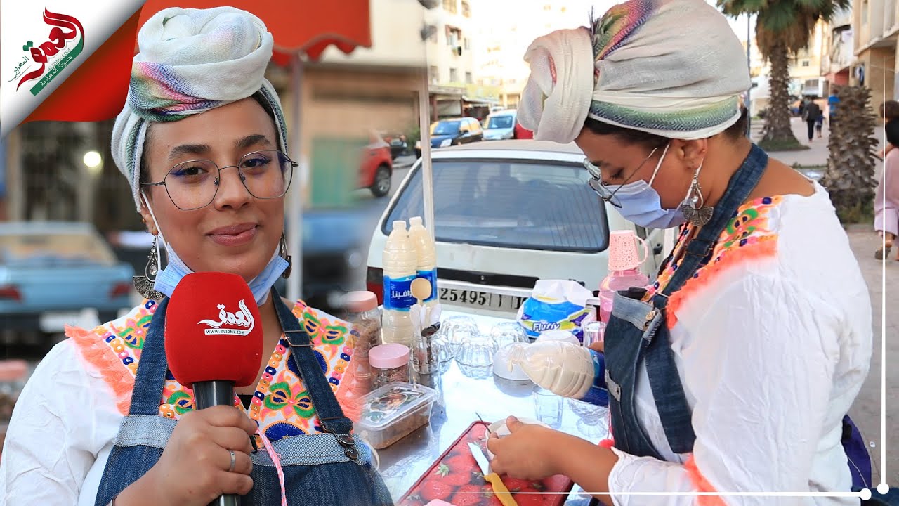 مولات الرايب.. شابة طموحة اختارت بيع وجبات خفيفة لتحقيق حلمها في التصميم