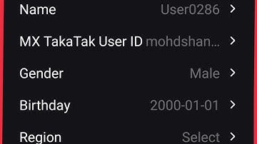 How To Not Change Failed Mx Takatak Name,User ID,Gender, Birthday, Region & bio Problem Solve