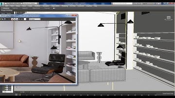 3dsmax Tutorials, Tutorial on Modeling, Texturing & Lighting an Interior in 3dsmax using Vray