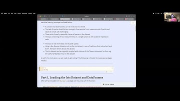 Julia Programming (Pluto.jl) with a Data Scientist: The Iris Dataset,  DataFrames, and Plotting Data
