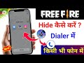 How To Hide Free Fire In Dialer (New Process) | Free Fire dialer mein kaise chhupaye
