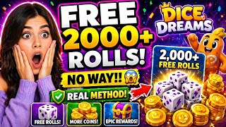 How I Get 2000+ Free Rolls Daily in Dice Dreams (Legit!) screenshot 1