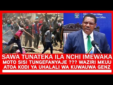 HATARI GEN Z WAMEKIWASHA WAZIRI MKUU ATOA TATHMINI YA MAANDAMANO YA GEN Z OCTOBER 29