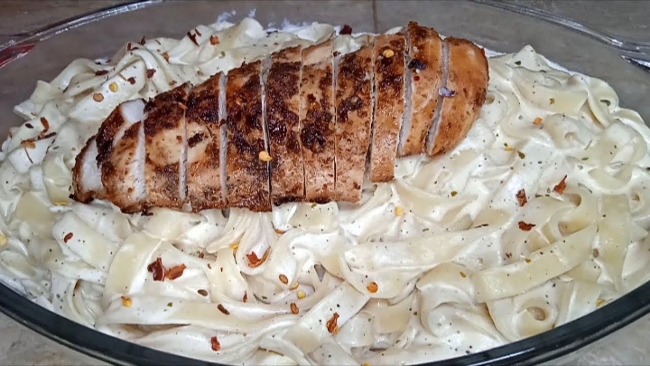 Chicken Fettuccine Alfredo Pasta Kitchen With Amna & Aresha YouTube
