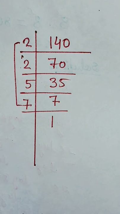 prime factors of 140