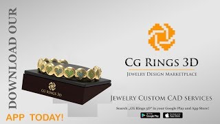3D CAD Bracelet with Playing Cards video