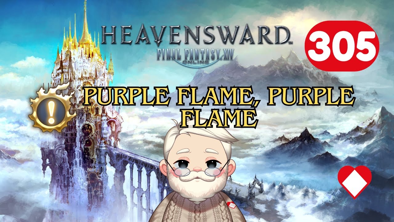 Final Fantasy XIV Heavensward - Purple Flame, Purple Flame