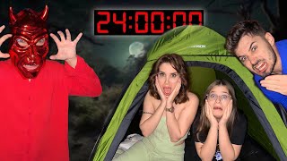 EVDEN KOVULDUK ! Ormanda kaldık! Çadırda 24 Saat! ( Canavar geldi !!! ) @AliSurucu