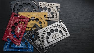 Smartruler Titanium Creative Design Credit Card Multi Tool Profile