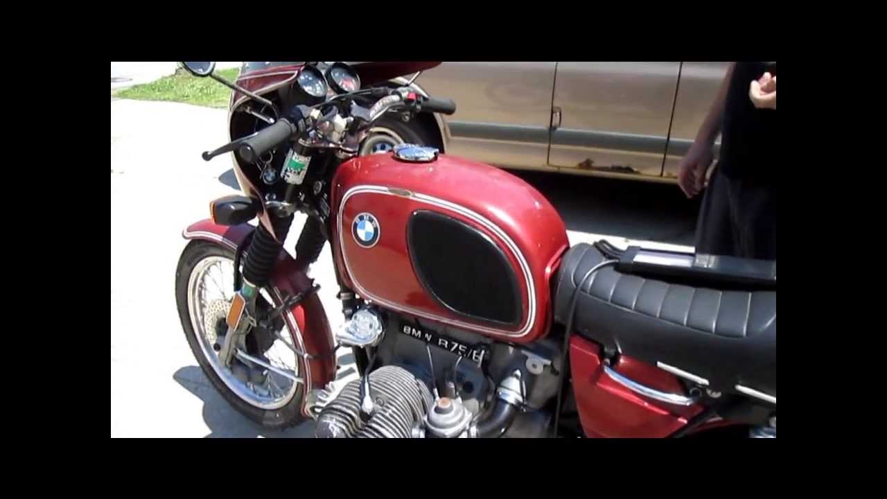 BMW Service Airhead Bing carb idle / mixture screw adjustment YouTube