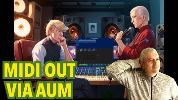 IOS Korg Gadget 3 - Ultimate Guide - Tutorial 10 [CONTROL MULTIPLE GADGETS VIA MIDI OUT / AUM]