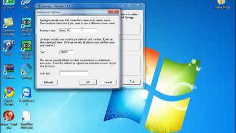 How to setup and run Synergy