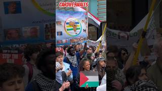 ceasefire now🇵🇸🇸🇩☮️🪧☮️March for Sudan and Palestine🇵🇸 #cardiff