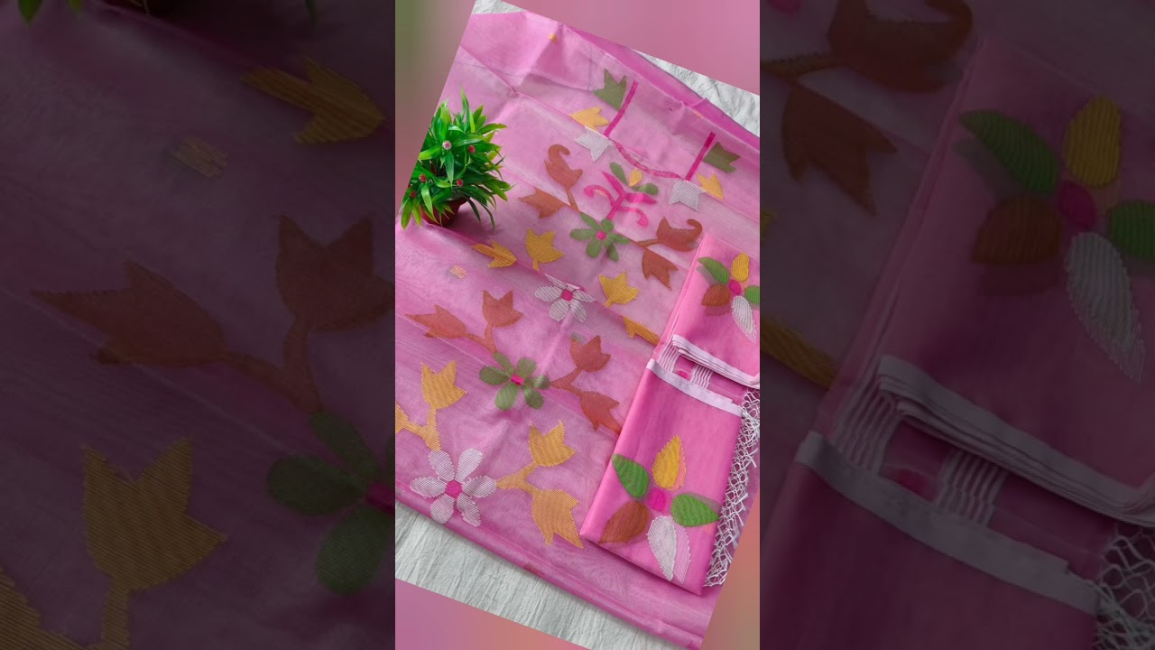 beautiful jamdani suits 💕