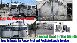 Wrought Iron Driveways, Garden Ranch Steel Gates for Sale In Tampa, Orlando or Lakeland FL