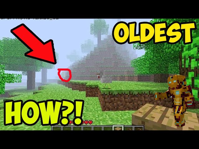 How to play the oldest version of Minecraft in 2022?