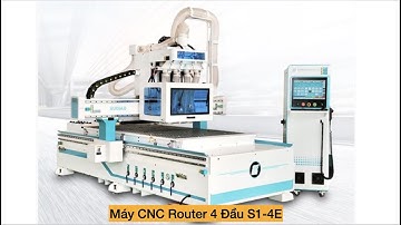 Máy CNC Router 4 Đầu S1-4E