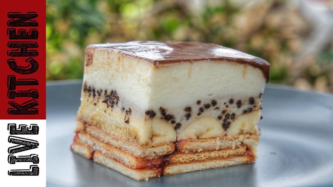⁣Epic!! Summer  Pudding dessert - Δείτε το πιο δροσερό Γλυκό ψυγείου - Live Kitchen