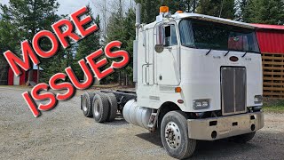 Testing the new 18spd in the Peterbilt Cabover Stubby.